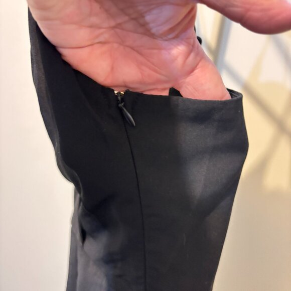 Lulus Black Surplice Bodice Wide Leg Jumpsuit - Picture 9 of 13